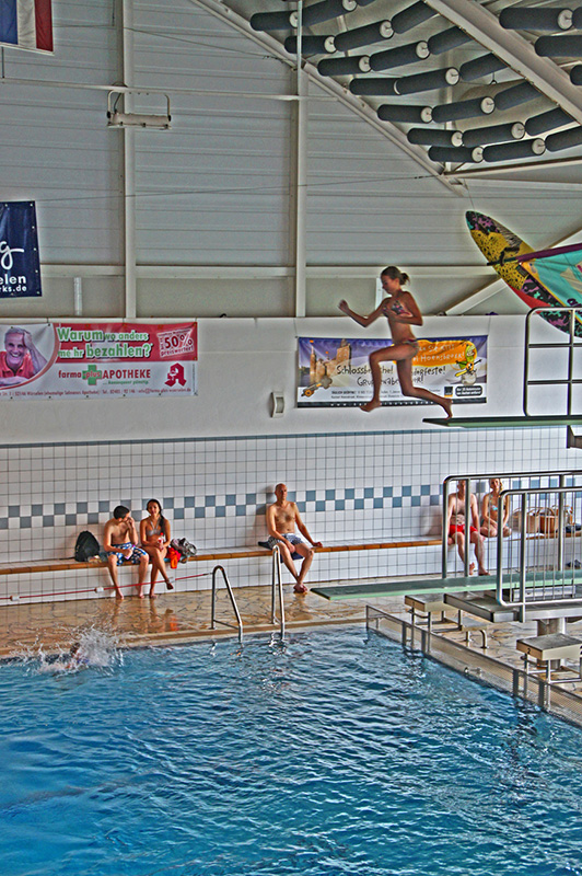25-Meter-Sportbecken im AQUANA